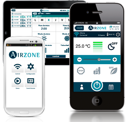 airzone app móvil