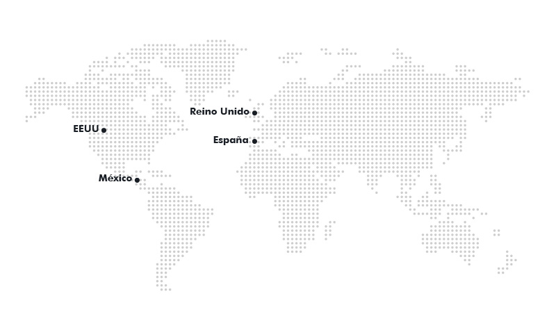 Mapa trabajos desarrollados